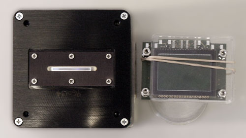 CCD camera sensor, classic and AIDA